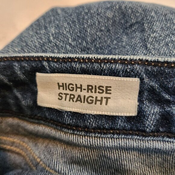 Torrid Denim High-Rise Straight Jeans Button-Fly Medium Wash Women's Size 18 - Picture 6 of 9